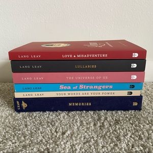 Lang Leav poetry book set